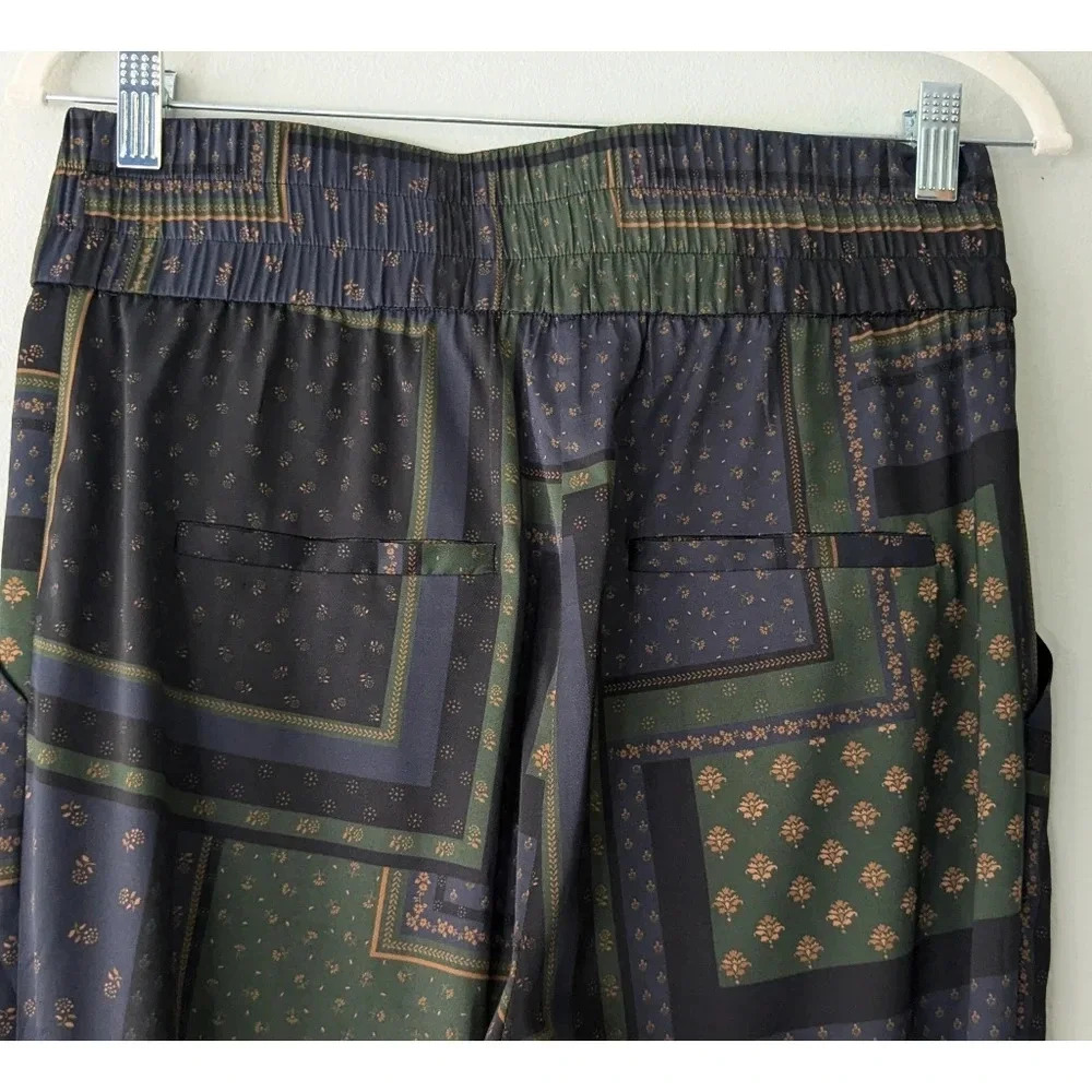 Veronica Beard Avamere Patchwork-Effect Satin-Twi… - image 8